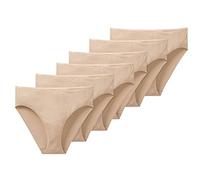 Schiesser - Essentials Cotton Slip - 145425 - 6er Spar-Pack (38, 6 X Nude)
