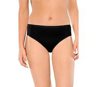 Schiesser Damen Slip, 3er Pack, Gr. 42, Schwarz (schwarz 000)
