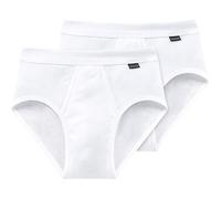 Original Schiesser Feinrippwäsche - Herren - 2x weiß in Größe 8
