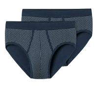 Schiesser Feinripp Herren-Slip im 2er-Pack 8 marine