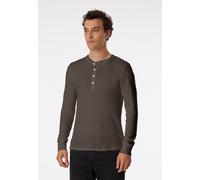 Schiesser Freizeit Langarmshirt Revival Karl-Heinz claybraun Herren, Größe 7