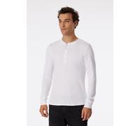 Schiesser Freizeit Langarmshirt Revival Karl-Heinz weiss Herren, Größe 7