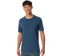 Schiesser Freizeit Tshirt Mix+Relax (100% Baumwolle) indigoblau Herren, Größe 52