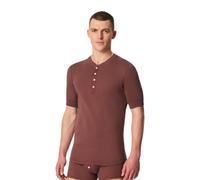 Schiesser Freizeit Tshirt Revival Karl-Heinz Kurzarm braun Herren, Größe 8