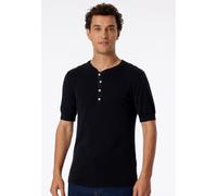 Schiesser Freizeit Tshirt Revival Karl-Heinz Kurzarm schwarz Herren, Größe 5