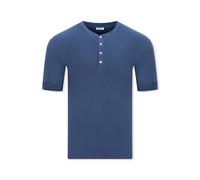 SCHIESSER - Henley 1/2 - Karl-Heinz faded denim - Gr. - 6