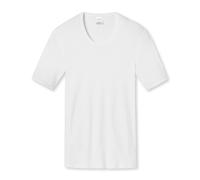 SCHIESSER Essentials Cotton Feinripp T-Shirt Rundhals Uni weiß 205145/100 XXL