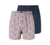 Weiter Boxer SCHIESSER "Boxershorts Multipacks", Herren, Gr. 8, 926, sonstiges, Single Jersey, Obermaterial: 100% Baumwolle, weit, Unterhosen, ideal als Geschenk, mit Eingriff (52129929-8) 926, sonsti