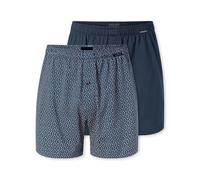 Schiesser Herren 2 Pack Boxershorts Baumwolle Jersey weich Multipack - Jerseyboxer