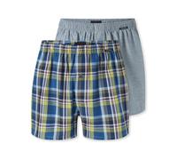Schiesser Herren 2 Pack Boxershorts Baumwolle Jersey weich Multipack - Jerseyboxer
