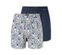 Weiter Boxer SCHIESSER "Boxershorts Multipacks", Damen, Gr. 9, 927, sonstiges, Single Jersey, Obermaterial: 100% Baumwolle, weit, Unterhosen, ideal als Geschenk, mit Eingriff (72155056-9) 927, sonstig