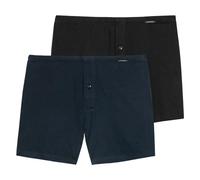 Schiesser Herren 2 PACK Boxershorts Baumwolle Jersey weich - Jerseyboxer