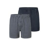 Schiesser Herren 2 Pack Boxershorts Baumwolle Web Multipack - Webboxer