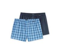 Schiesser Herren 2 Pack Boxershorts Baumwolle Web Multipack - Webboxer, Sortiert 10_182428, 9