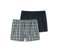 Webboxer SCHIESSER ""Boxershorts Multipacks"" Gr. 10, schwarz (sortiert 15) Herren Unterhosen (12090004-10) sortiert 15