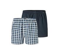 Schiesser Herren 2 Pack Boxershorts Baumwolle Web Multipack - Webboxer, Sortiert 3_182428, 10