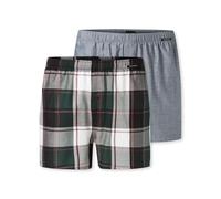 Schiesser Herren 2 Pack Boxershorts Baumwolle Web Multipack - Webboxer, Sortiert 6_183215, 4