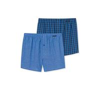 Schiesser Herren 2 Pack Boxershorts Baumwolle Web - Webboxer