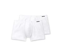 Schiesser Herren Boxershorts Essentials 2er-Pack Weiß Größe M