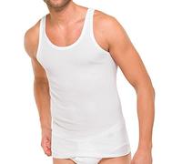 Schiesser Herren Unterhemden - 2er-Pack Essentials Feinripp weiss Gr. 6