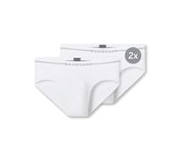 Schiesser 2P Cotton Flex Rio Briefs Weiß Baumwolle 3XL Herren
