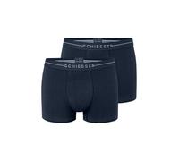Schiesser 2P Cotton Flex Trunks Marine Baumwolle Large Herren