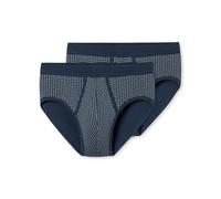 Schiesser Feinripp Herren-Slip im 2er-Pack 9 marine