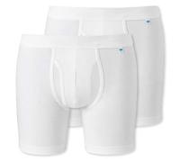 Schiesser - Herren 2er Spar-Pack Long Life Cotton - Cyclist Shorts Pants mit Eingriff - Baumwolle