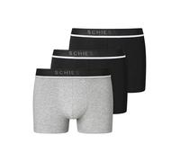 Schiesser Herren 3 PACK Boxershorts Bio Baumwolle Multipack - 95/5 Organic, sortiert 1_173986, 4/ S