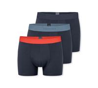 Schiesser Unterwäsche Boxershorts 95/5 Organic Cotton Webgummibund mehrfarbig 920 schwarz Herren - 3 Stück, Größe 5
