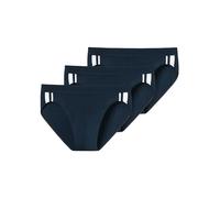 Schiesser - 95-5 - Rio-Slip - 3 pack - Schwarz-Marine