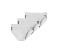 Schiesser Herren 3 PACK Slip Softbund und Streifen Baumwolle - 95/5