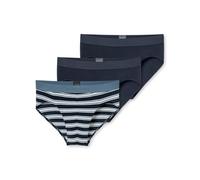 Schiesser Herren 3 Pack Slips Bio Baumwolle Multipack - 95/5 Organic, Sortiert 6_180198, 4