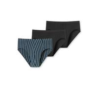 Schiesser Herren 3 Pack Unterwäsche Mit Weichem Bund Bio Baumwolle - 95/5 Organic Slip, Sortiert 7_180841, 4XL EU