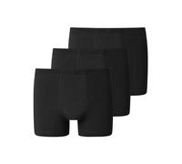 Schiesser Herren 3 Pack Unterwäsche Shorts mit weichem Bund Bio Baumwolle Multipack - 95/5 Organic, schwarz_173988, 9/ 3XL