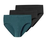 Schiesser Herren 3 Pack Unterwäsche Slips mit weichem Bund Bio Baumwolle Multipack - 95/5 Organic