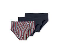 Schiesser Herren 3 Pack Unterwäsche Slips mit weichem Bund Bio Baumwolle Multipack - 95/5 Organic, Sortiert 9_180841, 4