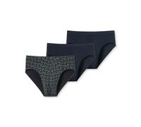 Schiesser Herren 3pack Supermini-95/5 Essentials Slip, Sortiert 1_181882, 3XL
