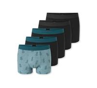 Boxershorts SCHIESSER "95/5 Multipacks", Herren, Gr. 4, 925, sonstiges, Single Jersey, Obermaterial: 95% Baumwolle, 5% Elasthan, körpernah, Unterhosen, ohne Eingriff, angenehm weich (28116163-4) 925,