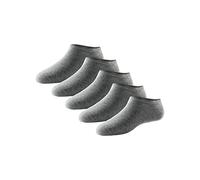 Schiesser Herren 5er Pack Herrensneaker silbergrau-mel. 179825-210 - 39/42