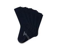 Schiesser Herren Socken Bluebird 5er-Pack Baumwoll-Mix Stay Fresh uni/gemustert Blau 39-42