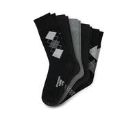 Schiesser Socken Bluebird Baumwoll-Mix handgekettelt 5er Pack Gr. 43-46