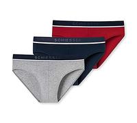 Schiesser Herren 95/5 Organic Cotton Unterwäsche(3er Pack) Slip, 909 -sortiert -3, M