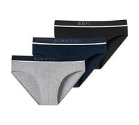 Schiesser Herren 95/5 Organic Cotton Unterwäsche(3er Pack) Slip, 910 -sortiert -4, L