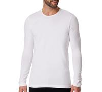 Schiesser Herren 95/5 Organic Cotton Langarm Unterhemd Unterwäsche, Weiß, XL EU