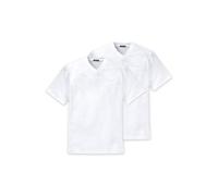 Schiesser T-Shirts Herren V-Ausschnitt Baumwolle weiß, 7 (XL)