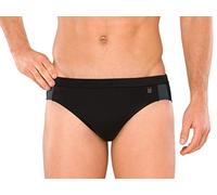 Schiesser Herren Bade-Rio Badehose, per Pack Schwarz (schwarz 000), Small (Herstellergröße: 004)