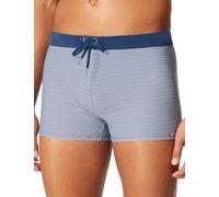 Schiesser Herren Badehose mit Bein Badeshorts enganliegend Single Jersey - Aqua