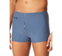 Badepants SCHIESSER "Aqua", Herren, Gr. 9, N-Gr, 800, blau, Single Jersey, Obermaterial: 78% Polyamid, 14% Elasthan, 8% Polyester, Badehosen, innen liegende, Bindekordel am Bund (95427359-9) 800, blau