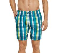 Schiesser Herren Badehose Shorts Swimshorts - 155038, Größe Herren:6, Farbe:blaugrün